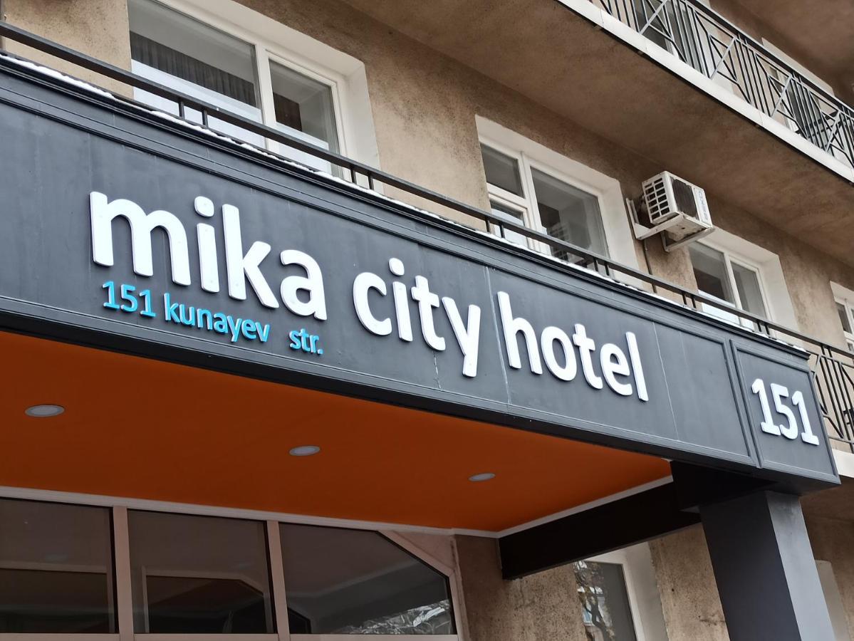 Mika City Hotel 阿拉木图 外观 照片